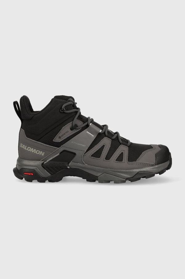 Salomon Cipele Salomon X Ultra 4 Mid GTX za muškarce, boja: crna