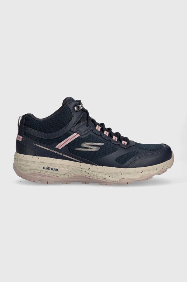 Skechers Cipele Skechers boja: tamno plava, ravni potplat