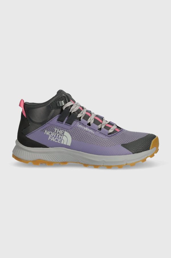 The North Face Cipele The North Face Cragstone Mid Waterproof za žene, boja: ljubičasta