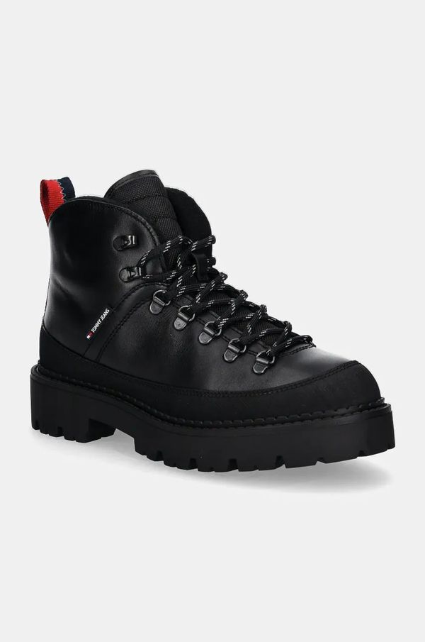 Tommy Jeans Cipele Tommy Jeans TJM HIKING BOOT WL za muškarce, boja: crna, EM0EM01491