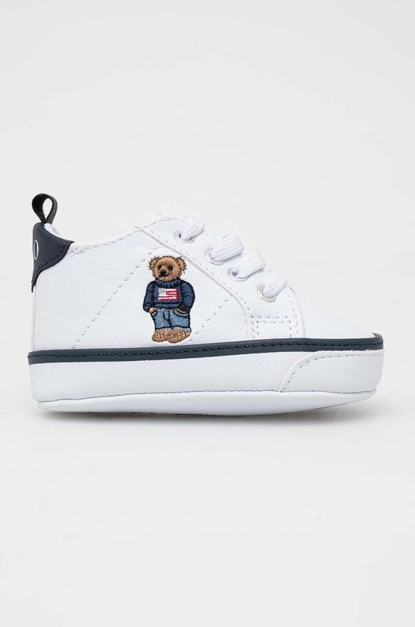 Polo Ralph Lauren Cipele za bebe iz kolekcije Polo Ralph Lauren boja: bijela