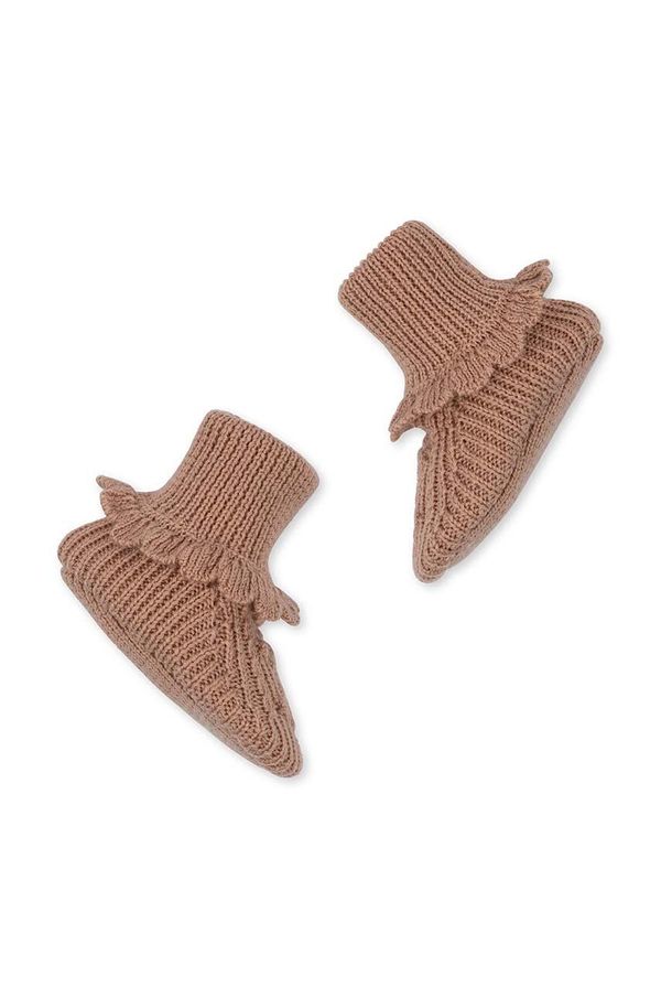 Konges Sløjd Cipele za bebe Konges Sløjd CABBY BOOTIES boja: smeđa, KS101216