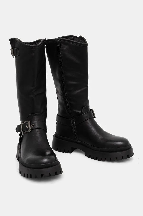 Answear Lab Čizme Answear Lab za žene, boja: crna, ravni potplat