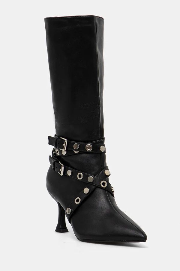 Answear Lab Čizme Answear Lab za žene, boja: crna, s tankom potpeticom