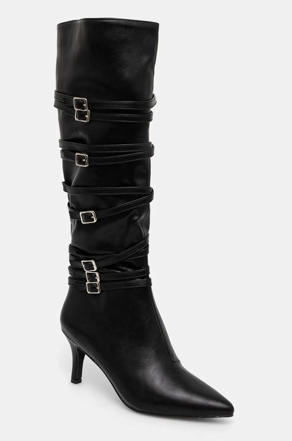 Answear Lab Čizme Answear Lab za žene, boja: crna, s tankom potpeticom