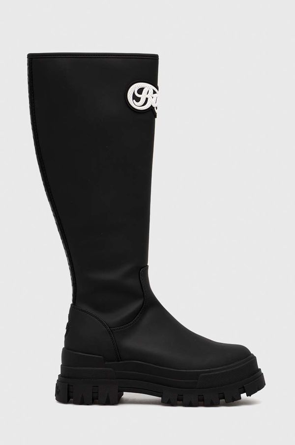 Buffalo Čizme Buffalo Aspha Rain Hi za žene, boja: crna, 1214006.BLK