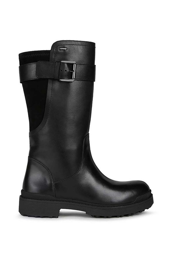 Geox Čizme Geox D NEVEGAL ABX za žene, boja: crna, ravni potplat, D26UPD 04322 C9999