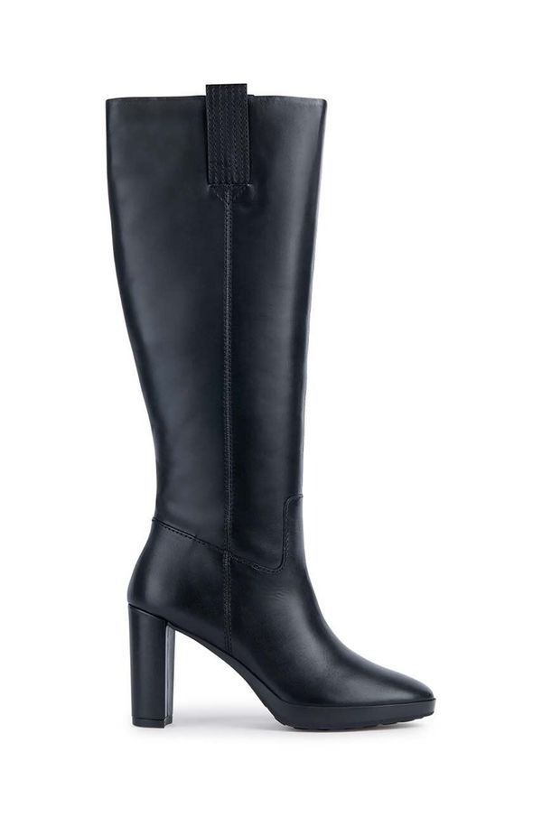 Geox Čizme Geox D WALK PLEASURE 85 A boja: crna, s debelom potpeticom, D36TFA 00043 C9999