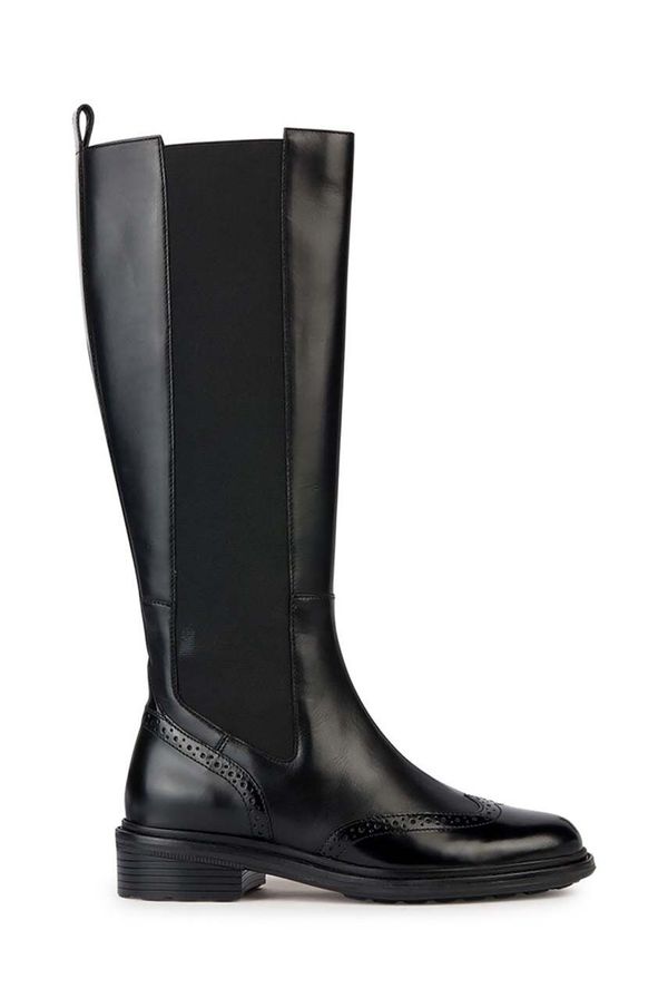 Geox Čizme Geox D WALK PLEASURE H za žene, boja: crna, ravni potplat, D36TGH 04948 C9999