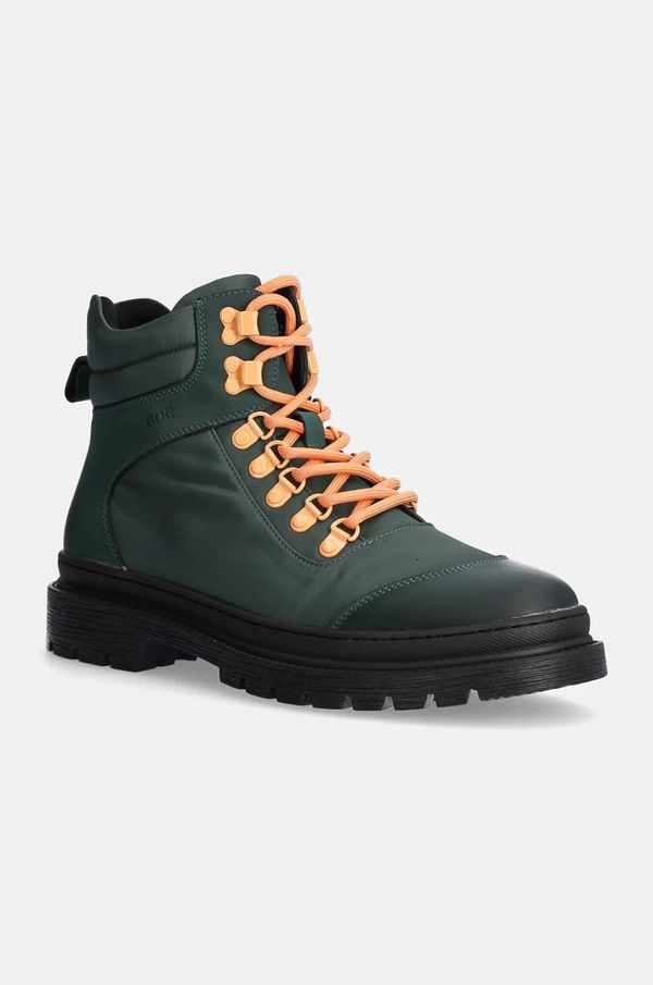 Goe Čizme GOE za muškarce, boja: zelena, OO1N4012 KHAKI