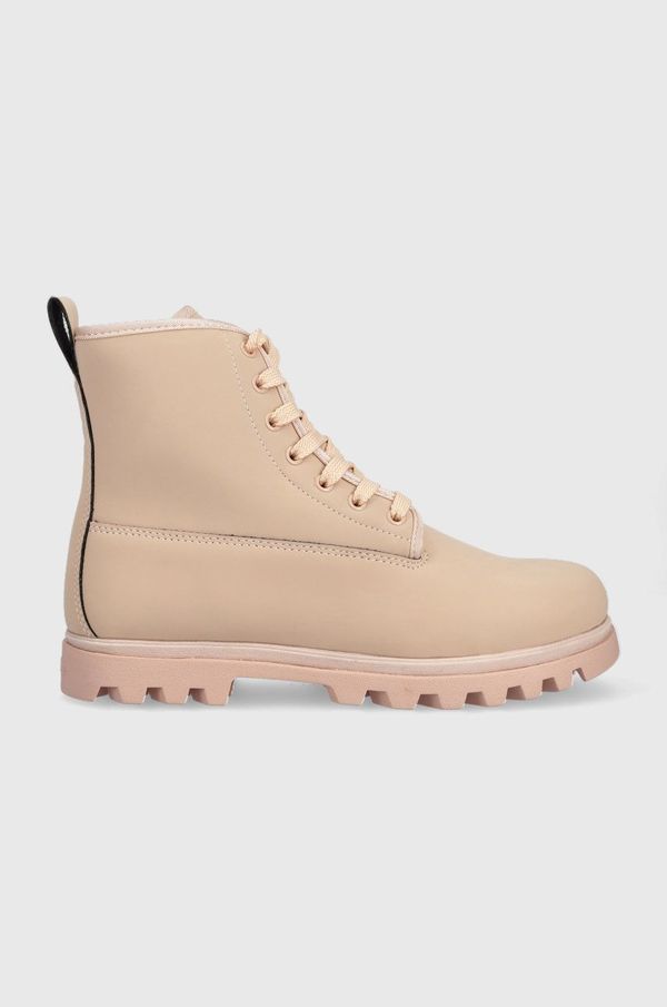 Native Čizme Native Johnny za žene, boja: ružičasta, ravna potpetica