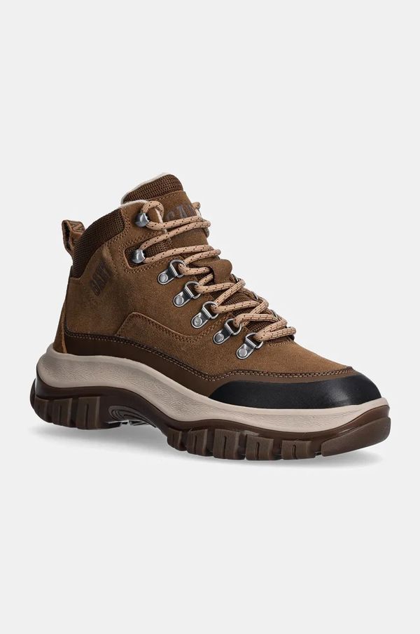 Gant Čizme od brušene kože Gant Hillark za muškarce, boja: smeđa, 29643744 G771