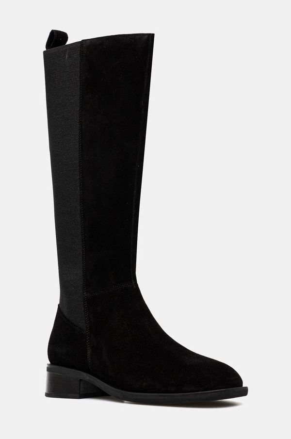 Vagabond Shoemakers Čizme od brušene kože Vagabond Shoemakers SHEILA za žene, boja: crna, ravni potplat, 5835-140-20