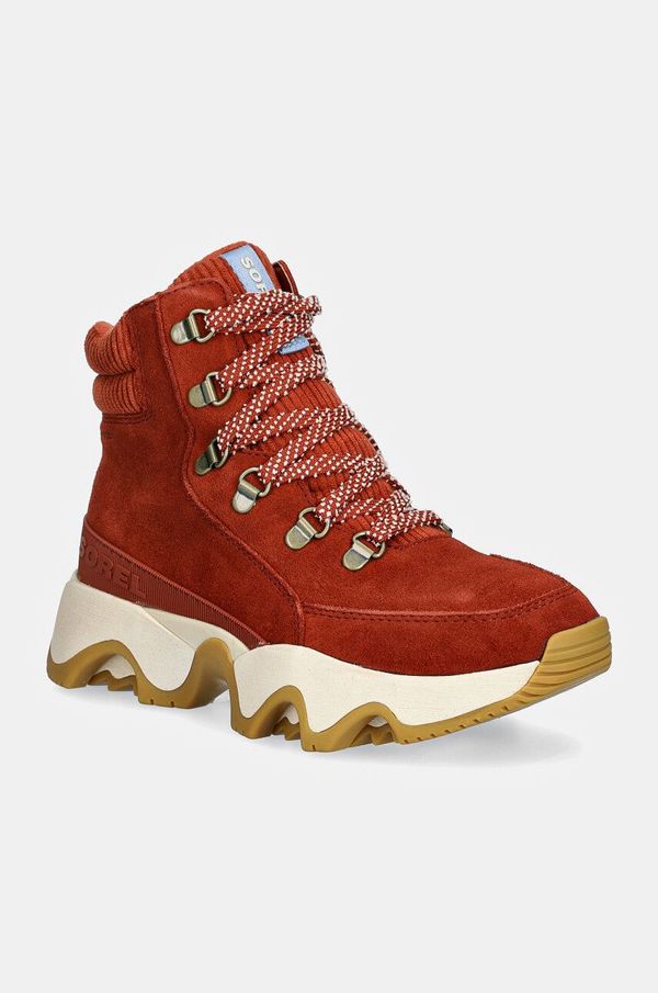 Sorel Čizme Sorel KINETIC IMPACT CONQUEST boja: narančasta, s platformom, 2114271838