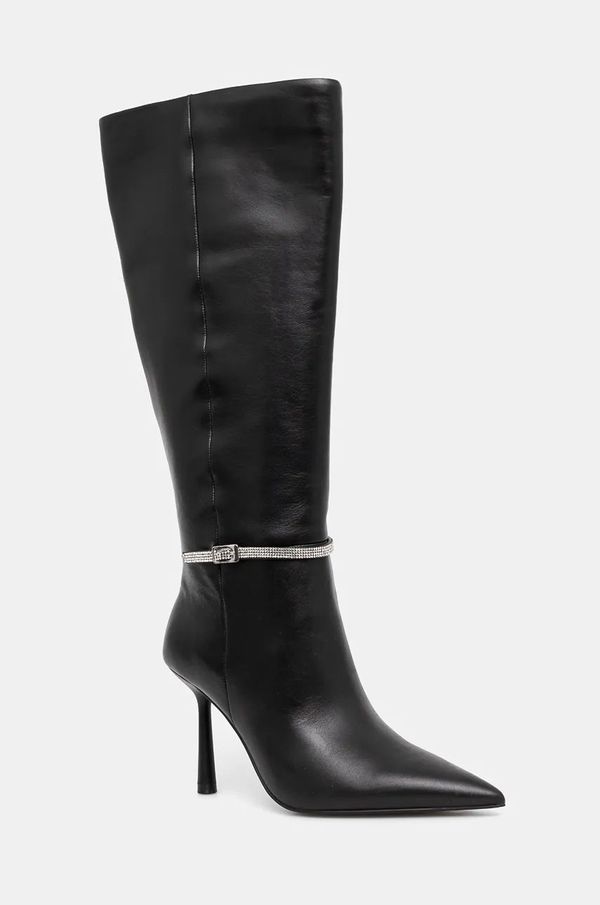 Steve Madden Čizme Steve Madden Abbey RD-R za žene, boja: crna, s tankom potpeticom, SM11003360