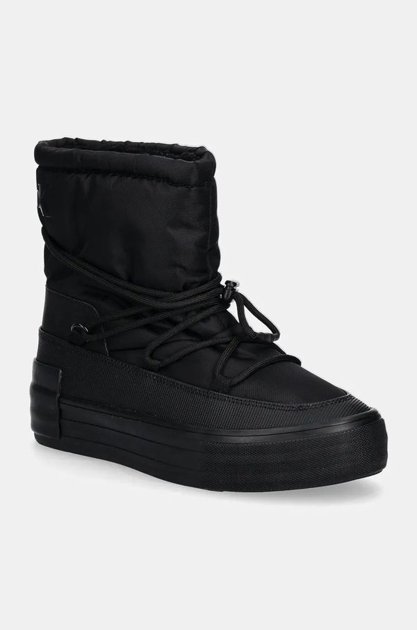 Calvin Klein Jeans Čizme za snijeg Calvin Klein Jeans VULC FLATFORM SNOW BOOT WN boja: crna, YW0YW01591