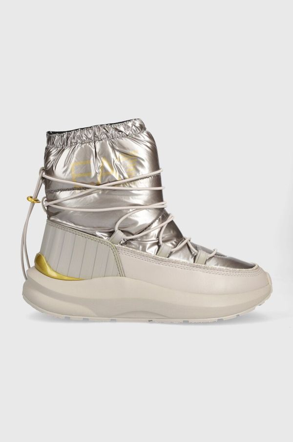 EA7 Emporio Armani Čizme za snijeg EA7 Emporio Armani boja: srebrna, X8M002 XK230 S912