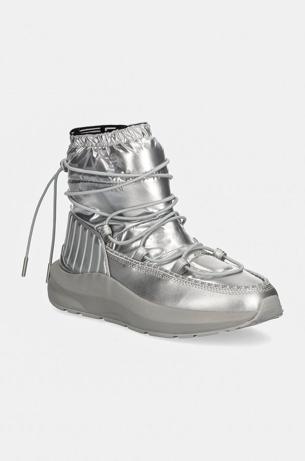 EA7 Emporio Armani Čizme za snijeg EA7 Emporio Armani boja: srebrna, XK230.X8M002