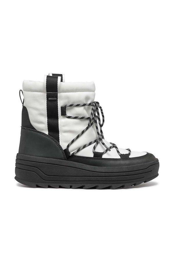 Geox Čizme za snijeg Geox D MILLEINY B ABX boja: bijela, s platformom, s toplom podstavom, D46WNA 0FUME C0404