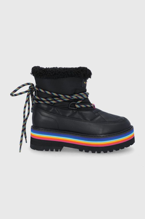 Kurt Geiger London Čizme za snijeg Kurt Geiger London Toronto Rainbow boja: crna