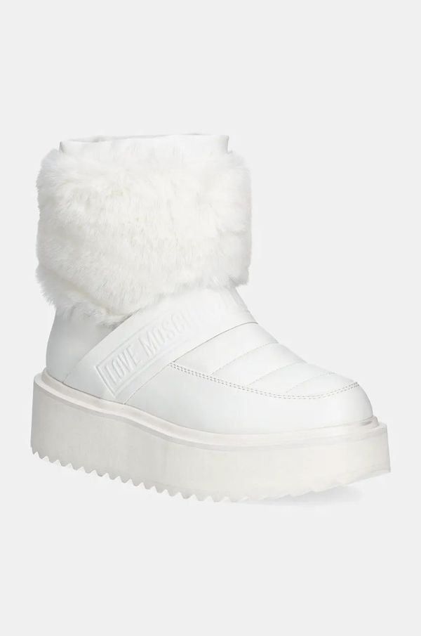 Love Moschino Čizme za snijeg Love Moschino boja: bijela, JA24296I0LIEC10A