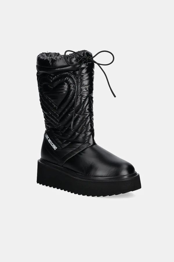 Love Moschino Čizme za snijeg Love Moschino boja: crna, JA24276I0LIN5000