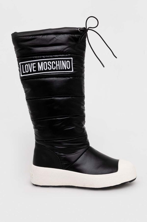 Love Moschino Čizme za snijeg Love Moschino RACE50 boja: crna, JA15865H0HIN000A
