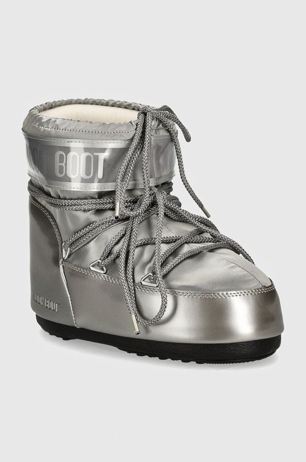 Moon Boot Čizme za snijeg Moon Boot MB ICON LOW GLANCE boja: srebrna, 80D1409350 H001