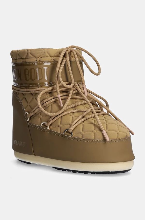 Moon Boot Čizme za snijeg Moon Boot MB ICON LOW QUILT boja: zelena, 80D1409540 M013