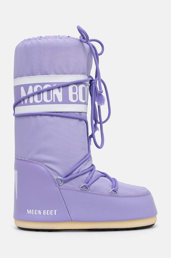 Moon Boot Čizme za snijeg Moon Boot MB ICON NYLON boja: ljubičasta, 80D1400440 E001