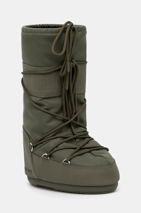 Moon Boot Čizme za snijeg Moon Boot MB ICON RUBBER boja: zelena, 80D1402760 M006