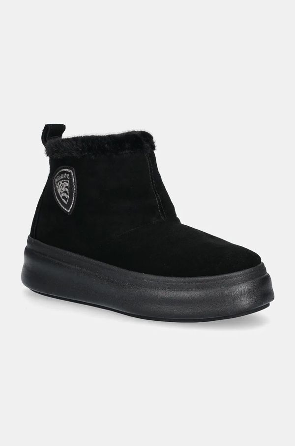 Blauer Čizme za snijeg od brušene kože Blauer EMERY boja: crna, F4EMERY02.SUE