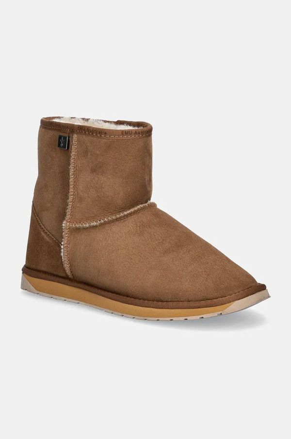 Emu Australia Čizme za snijeg od brušene kože Emu Australia Platinum Stinger Mini boja: smeđa, MP10003.CHES