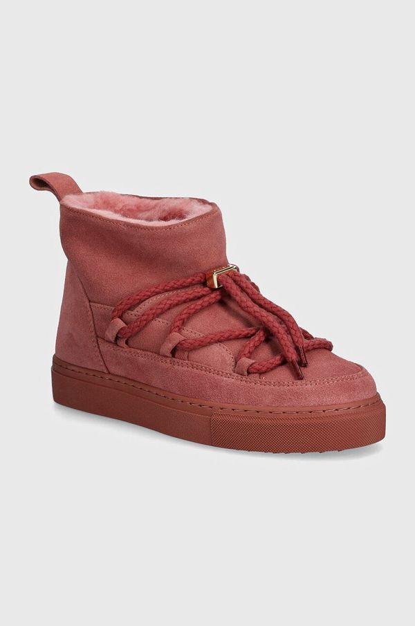 Inuikii Čizme za snijeg od brušene kože Inuikii Classic Low boja: ružičasta, 75202-004