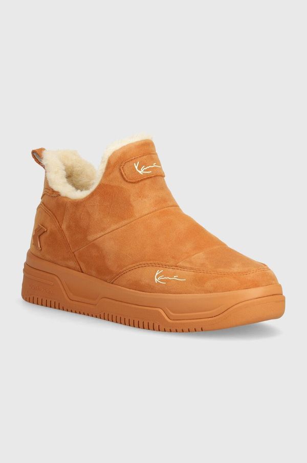 Karl Kani Čizme za snijeg od brušene kože Karl Kani Samo Boot boja: smeđa, 1120320 KKFWW000337