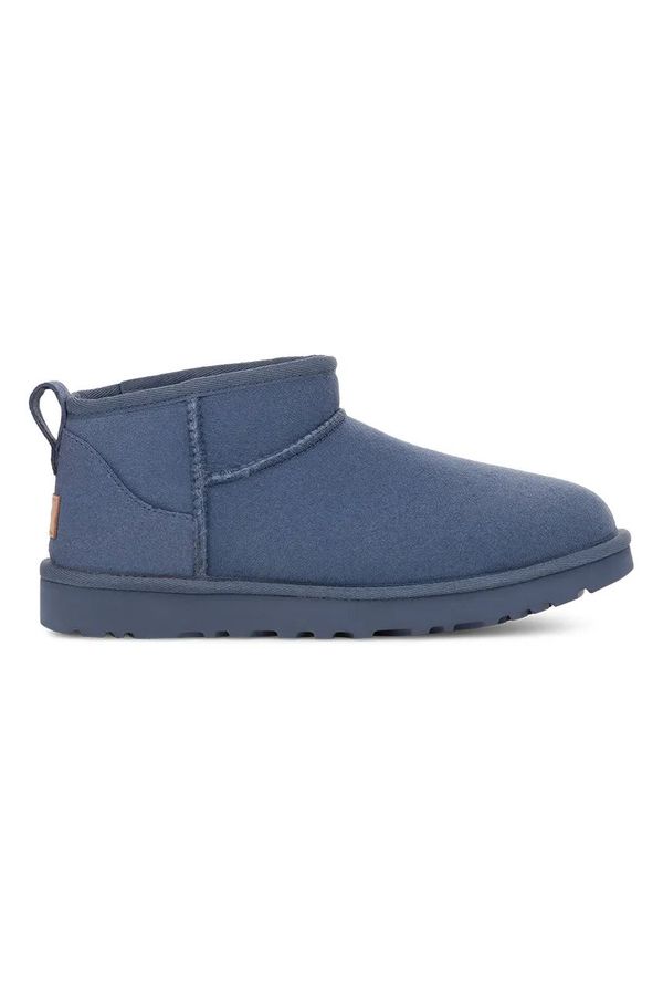 Ugg Čizme za snijeg od brušene kože UGG Classic Ultra Mini boja: tamno plava, 1116109-DTB