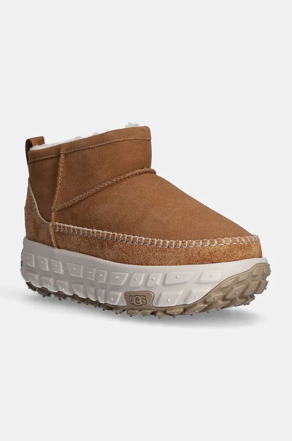 Ugg Čizme za snijeg od brušene kože UGG Venture Daze Ultra Mini boja: smeđa, 1158200-CTC