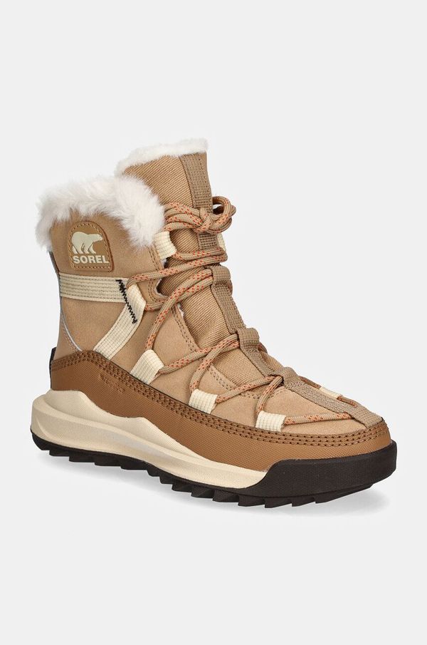 Sorel Čizme za snijeg Sorel ONA RMX GLACY PLUS WP boja: bež, 2083061262