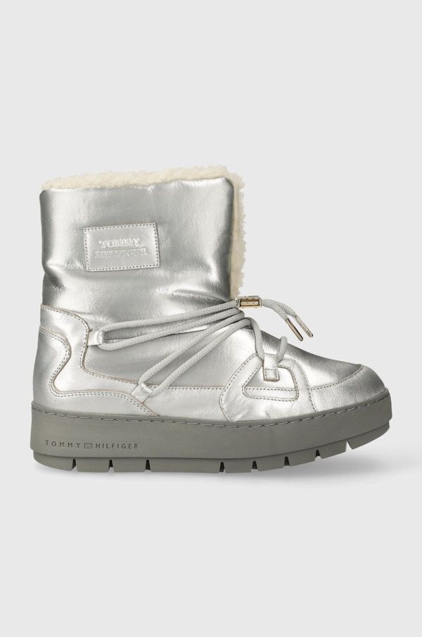 Tommy Hilfiger Čizme za snijeg Tommy Hilfiger ESSENTIAL SILVER SNOWBOOT boja: srebrna, FW0FW07506