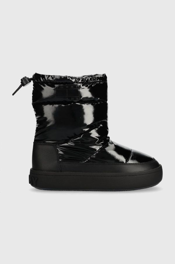 Tommy Jeans Čizme za snijeg Tommy Jeans TJW WINTER BOOT boja: crna, EN0EN02252
