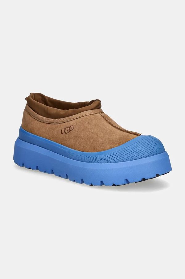 Ugg Čizme za snijeg UGG Tasman Weather Hybrid za muškarce, boja: smeđa, 1144096-CBG