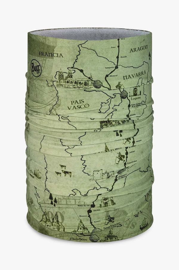 Buff Cjevasti šal Buff Coolnet UV boja: zelena, s uzorkom, 134425