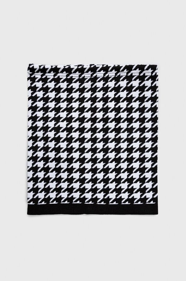 Newland Cjevasti šal Newland Marthe za žene, boja: crna, s uzorkom