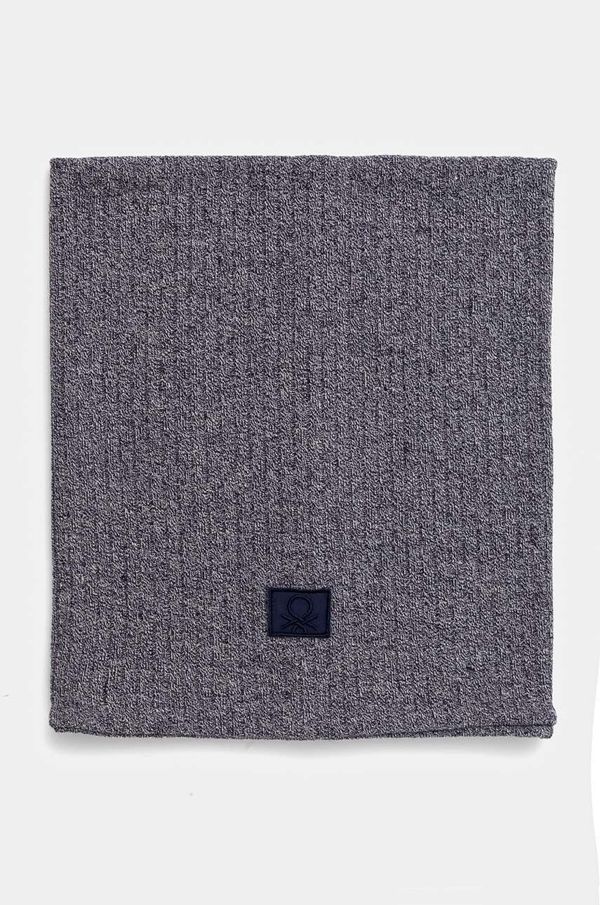 United Colors of Benetton Cjevasti šal United Colors of Benetton boja: tamno plava, melanž, 6FEECU00N