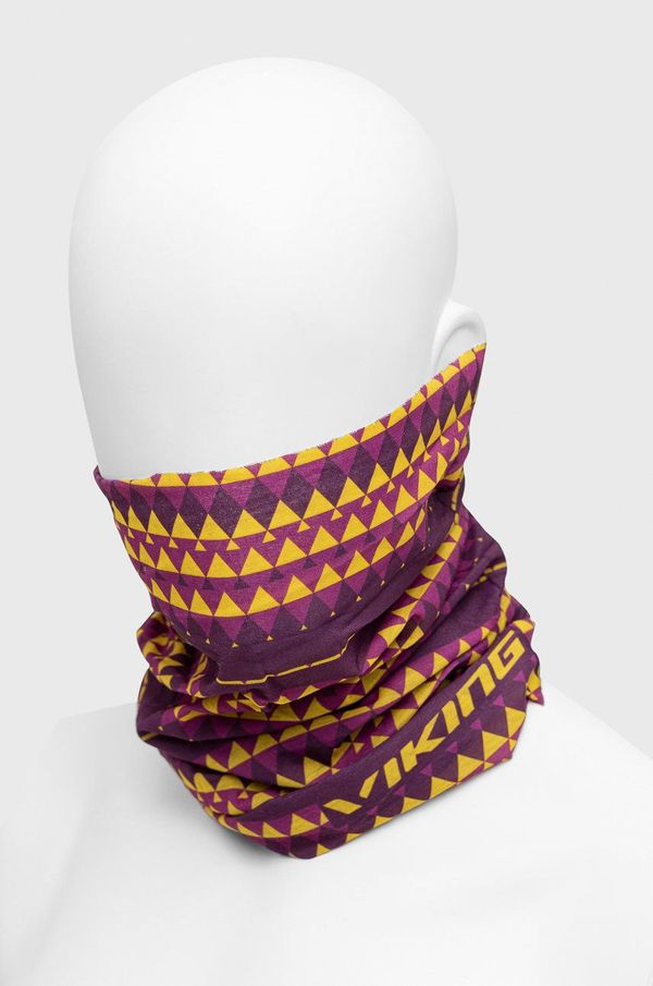 Viking Cjevasti šal Viking 7129 Regular boja: ljubičasta, s uzorkom