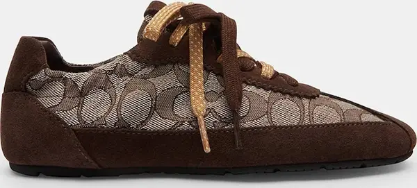 Coach Coach Coach Soft Sneaker With Signature Jacquard tenisice za žene