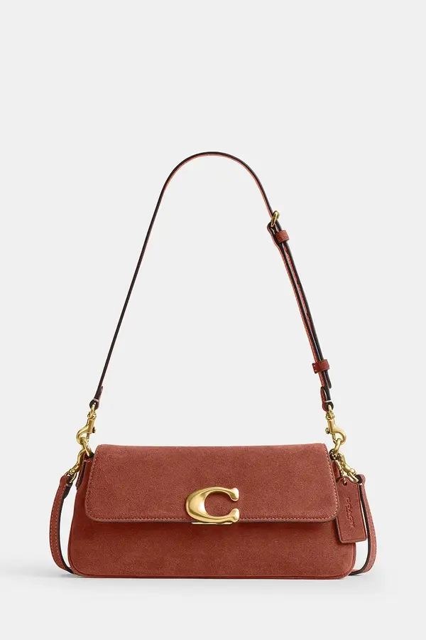 Coach Coach crossbody torba za žene od brušene kože Suade Jet Shoulder Bag