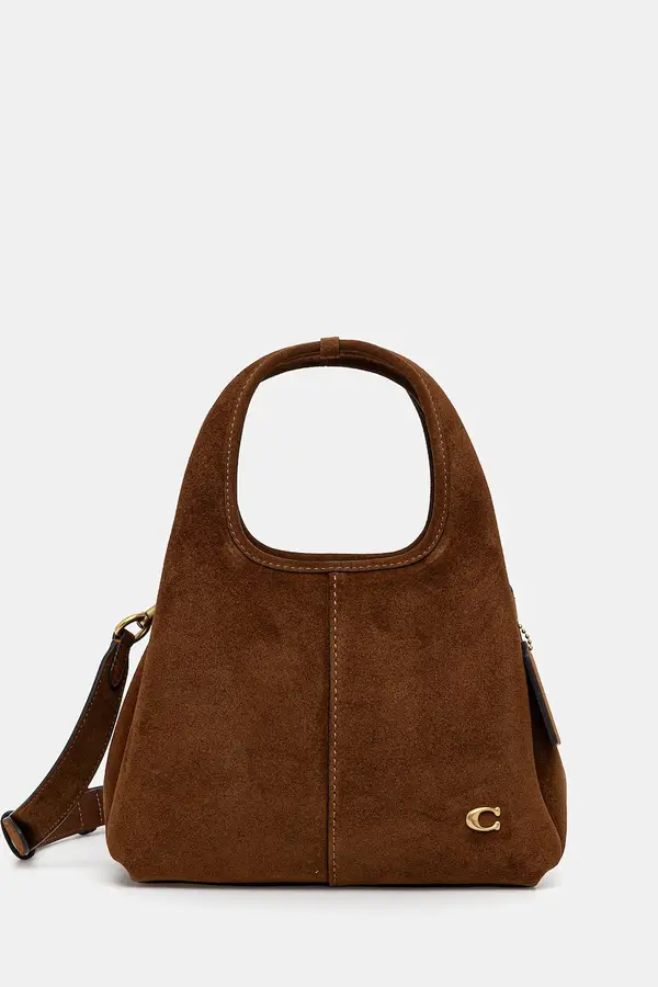 Coach Coach crossbody torba za žene od brušene kože Suade Lana Shoulder Bag 23