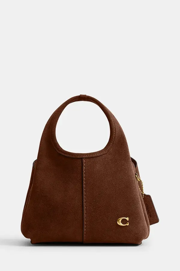 Coach Coach crossbody torba za žene od brušene kože Suede Lana Shoulder Bag 19