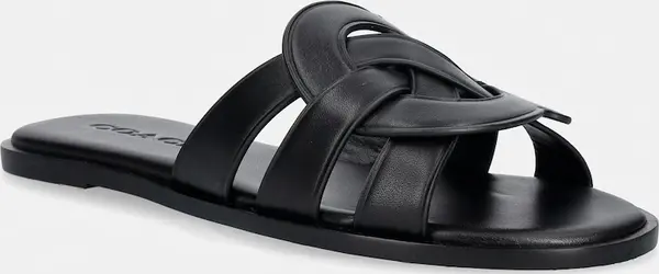 Coach Coach natikače za žene od kože Lena Leather Slide Sandal